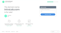Desktop Screenshot of introlab.com