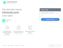 Tablet Screenshot of introlab.com
